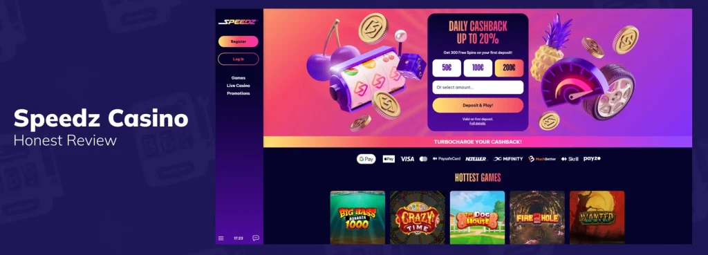 Speedz Casino Review